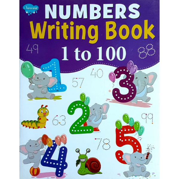 Number Writing Book 1 to 100