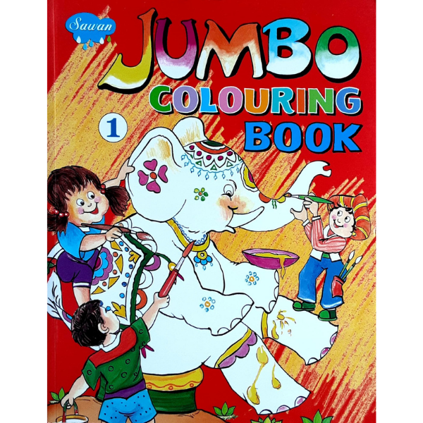 Jumbo Colouring Book – 1