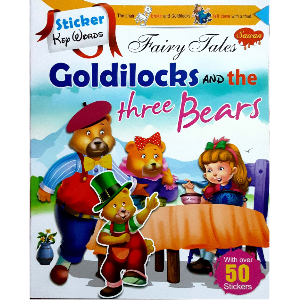 Goldilocks and the three Bears with Sticker Key Words