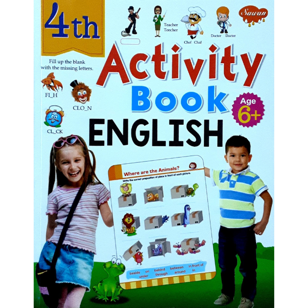 4th Activity book- English