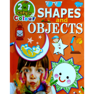 2 in 1 Copy to Colour-Shapes and Objects
